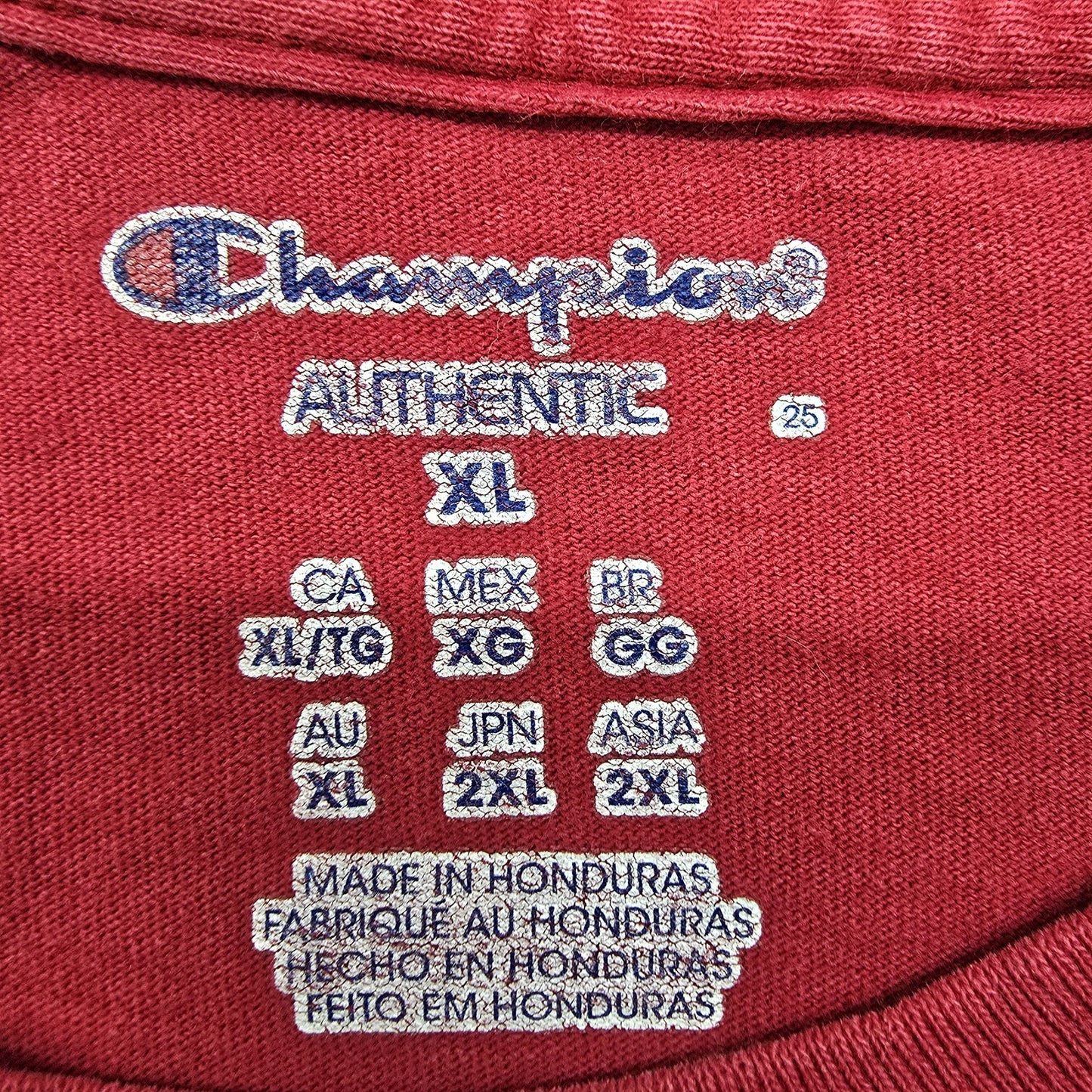 Champion Men Red T-Shirt size XL product image 3