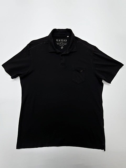 Guess Men Black Polo Shirt size XL product image 1