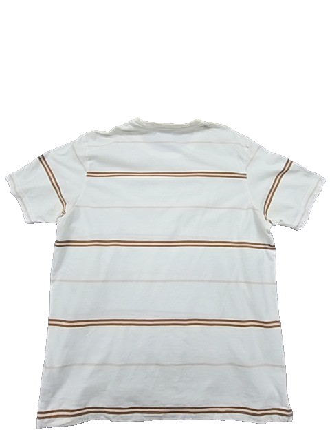 Adidas Originals Men's White Striped T-Shirt XL Relaxed Fit