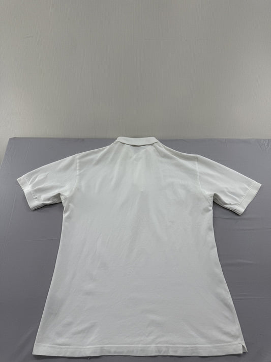 Robe Di Kappa La Polo White Cotton Large Short Sleeve Polo Shirt