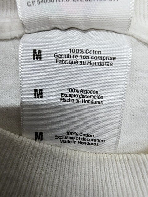 Fruit of the Loom Men White T-Shirt size M product image 4