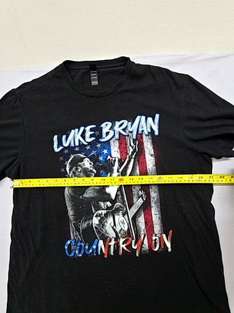 The Concert District Unisex Black Concert T-Shirt XL 100% Cotton 2023