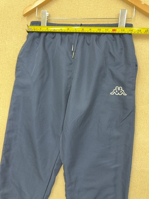 Kappa Men's Navy Blue Track Pants Small Polyester Drawstring