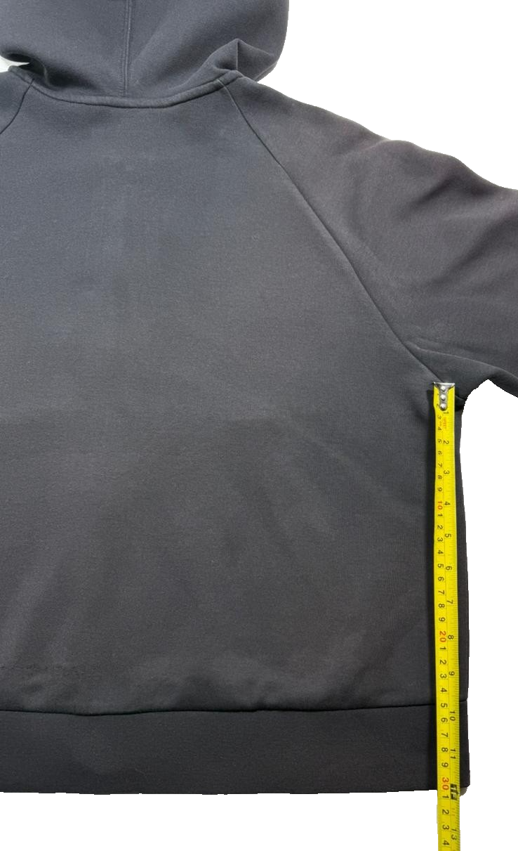 Black Adidas Hoodie Zip Up Men's Size XL Made In China