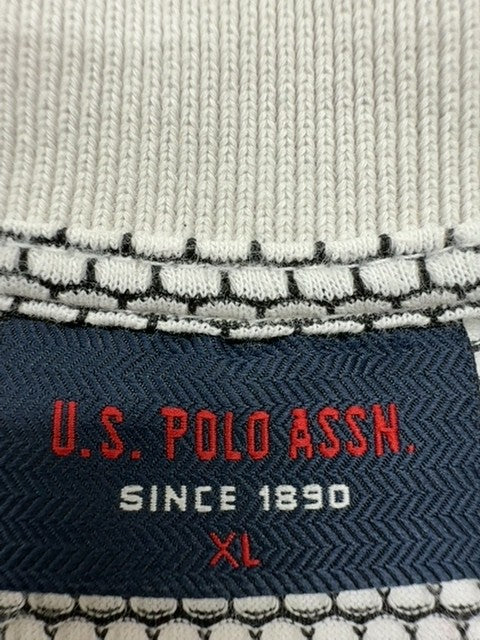 U.S. POLO ASSN Men Gray Polo Shirt size XL product image 4