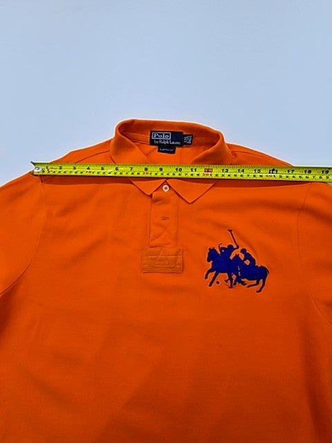 Polo Ralph Lauren Men Orange Polo Shirt size XXL product image 5