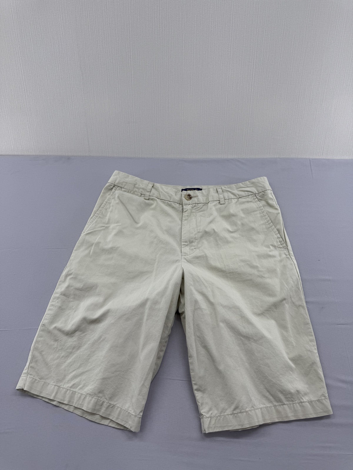 Polo Ralph Lauren Khaki Chino Shorts Size 20 Stretch Classic Fit