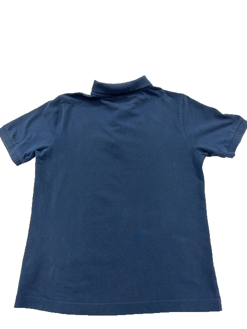 Kappa Men's Navy Blue Polo Shirt Medium Short Sleeve Cotton