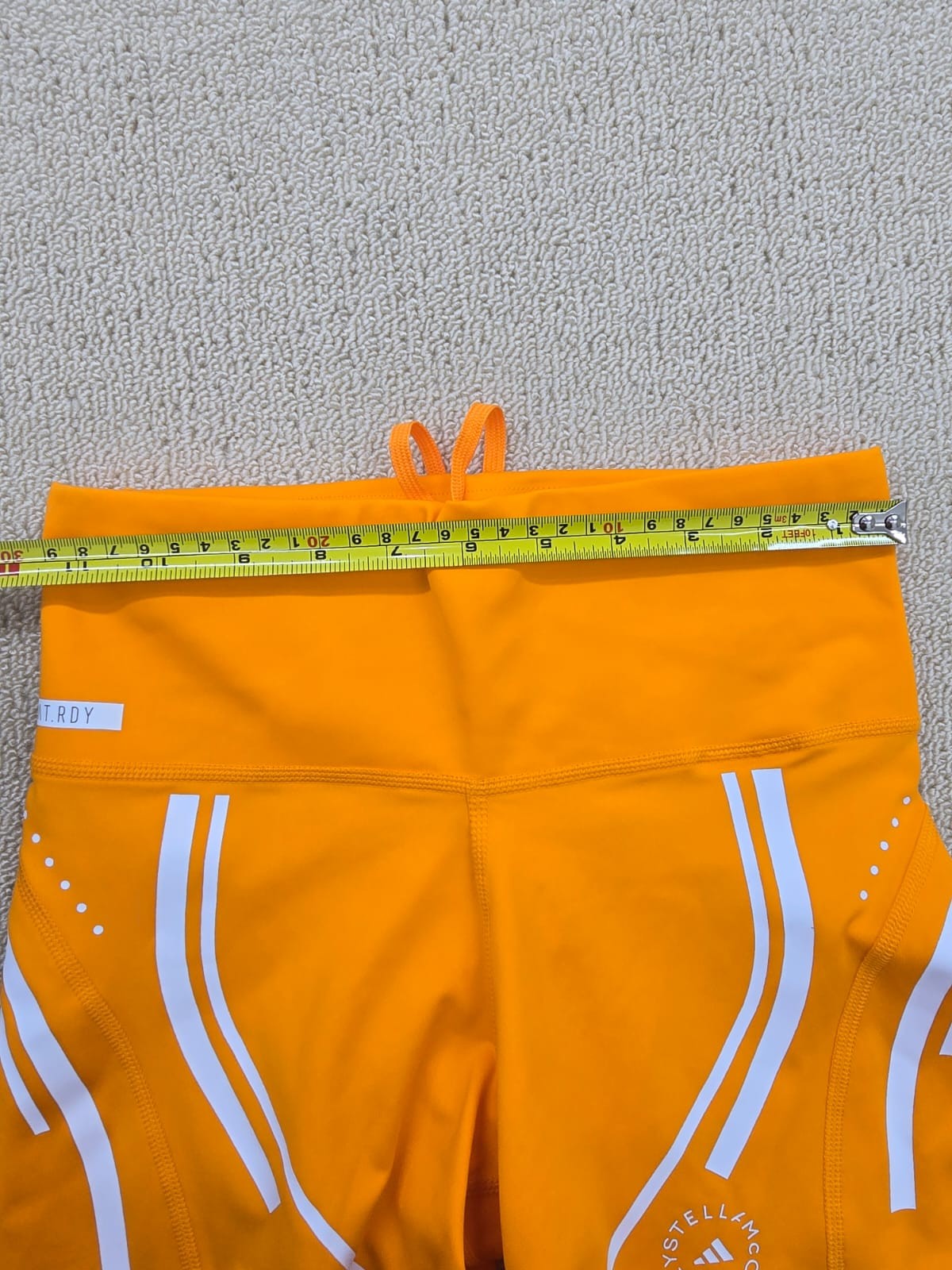 Adidas By Stella McCartney Women's XS Orange Athletic Running Shorts