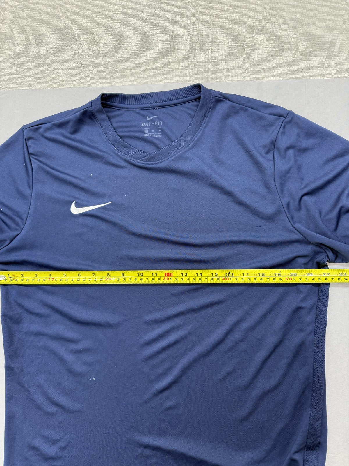 Nike Men's XL Navy Dri-Fit Athletic Short Sleeve Crew T-Shirt