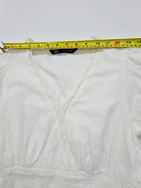 Zara Women White Dress product image 4
