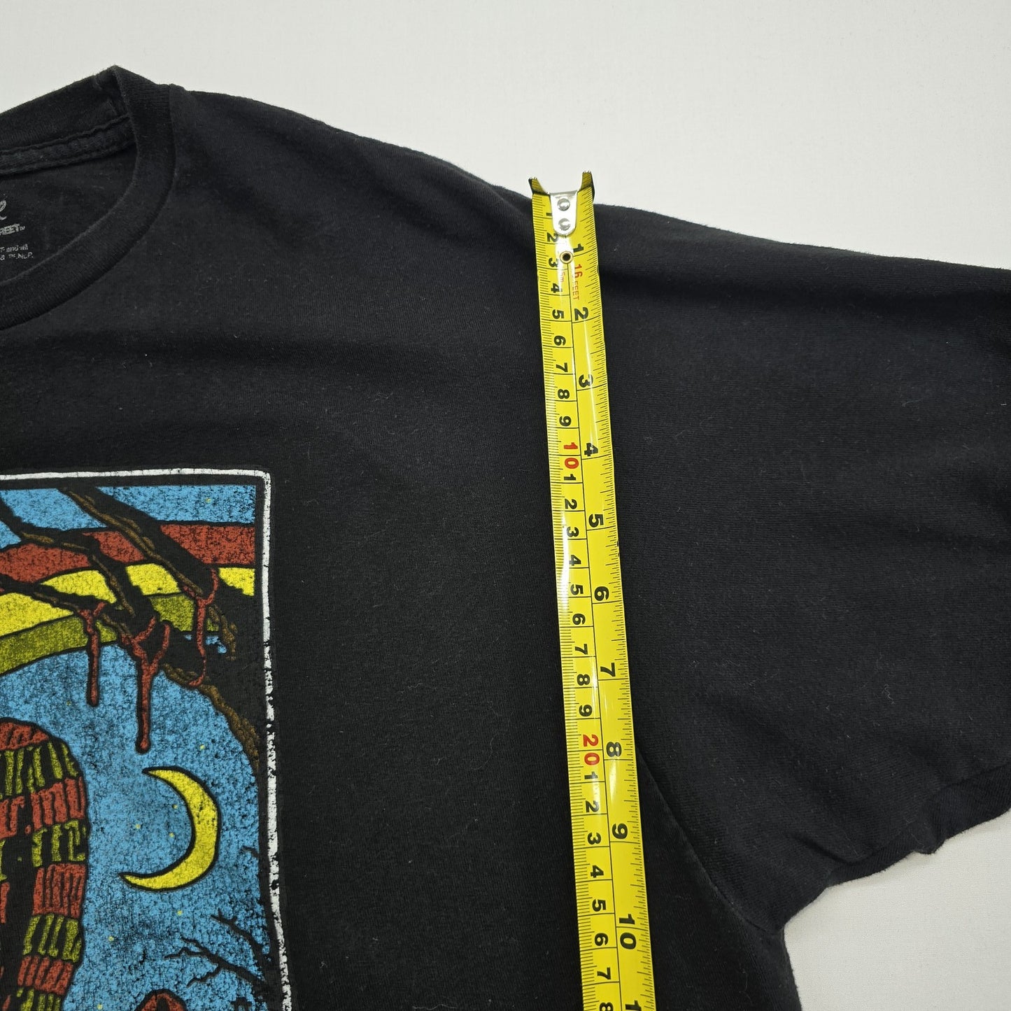 A Nightmare Mens Black Halloween Dreamer T-Shirt Size XL Regular