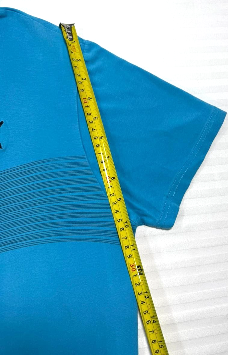 Puma Mattr Grind Men's Golf Polo Shirt In An Aqua Blue Color - Size XXL