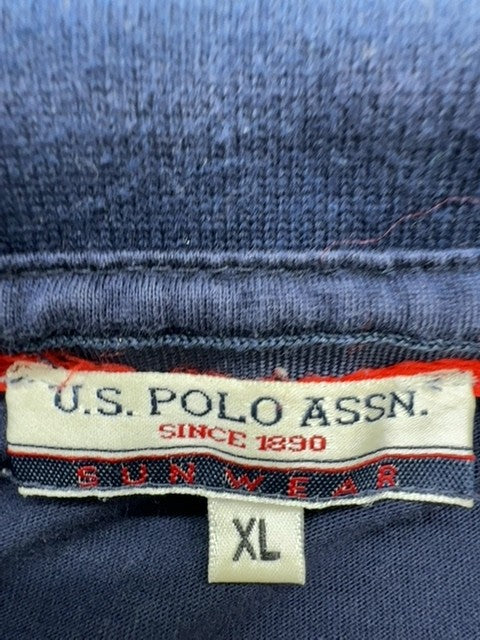 U.S. Polo Assn Men Blue Polo Shirt size XL product image 4