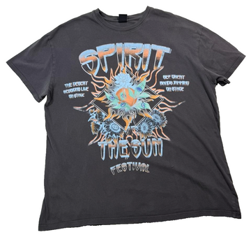 Bershka T-Shirt For Women Dark Gray - S