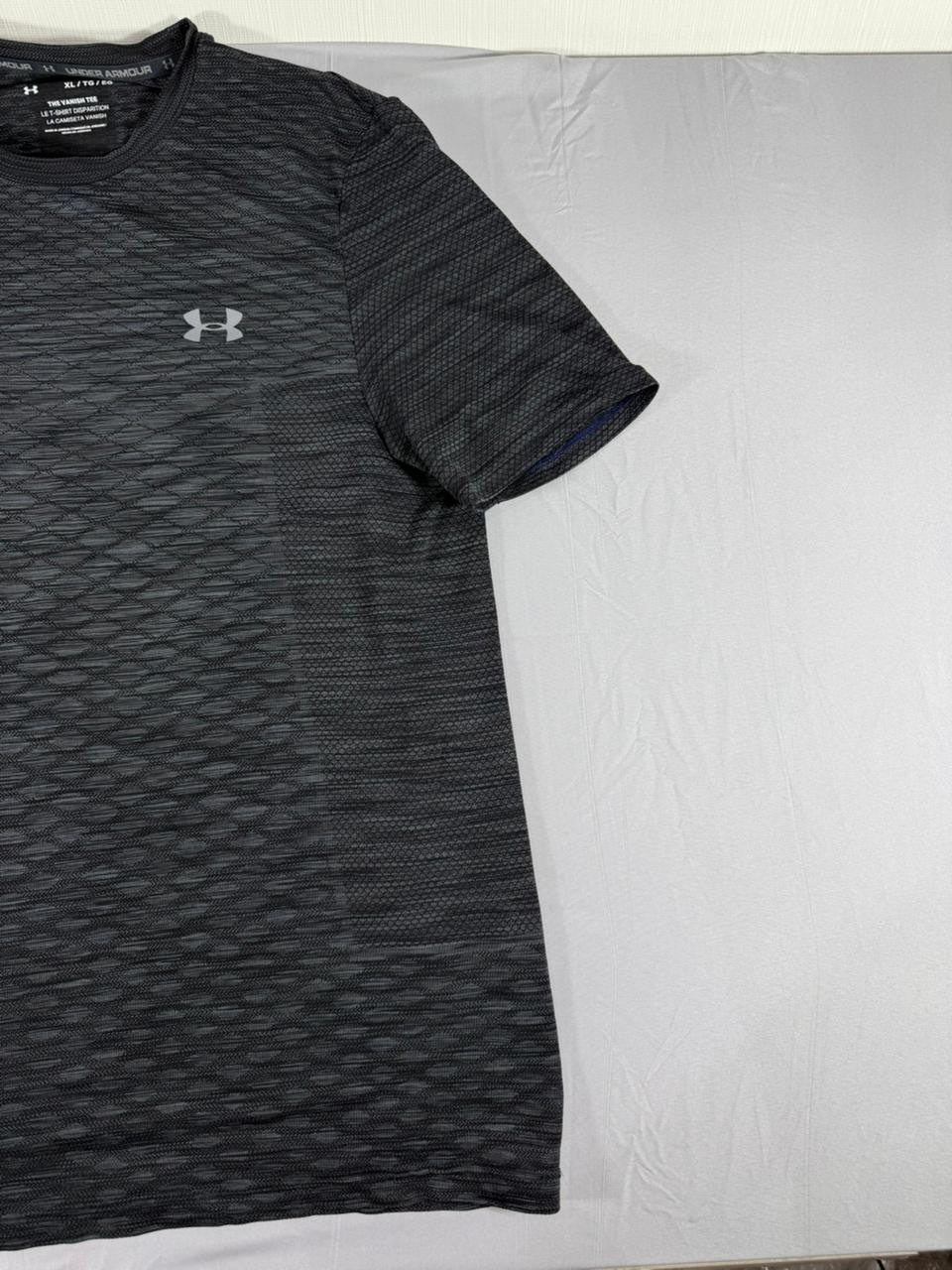 Under Armour Vanish Tee Men's XL Gray Short Sleeve Athletic Performance Shirt