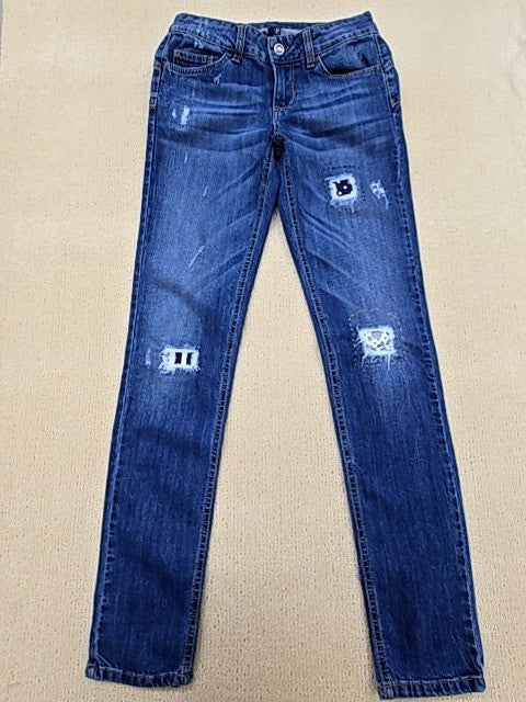 Liu Jo Women's Blue Distressed Denim Jeans Size 26