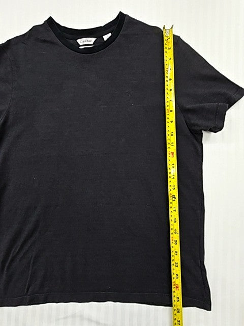 Calvin Klein Men's Black Crew Neck T-Shirt Size M Classic Fit
