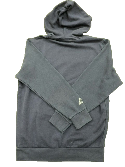 Kappa Men's Navy Hoodie – Size L, Pullover, Cotton