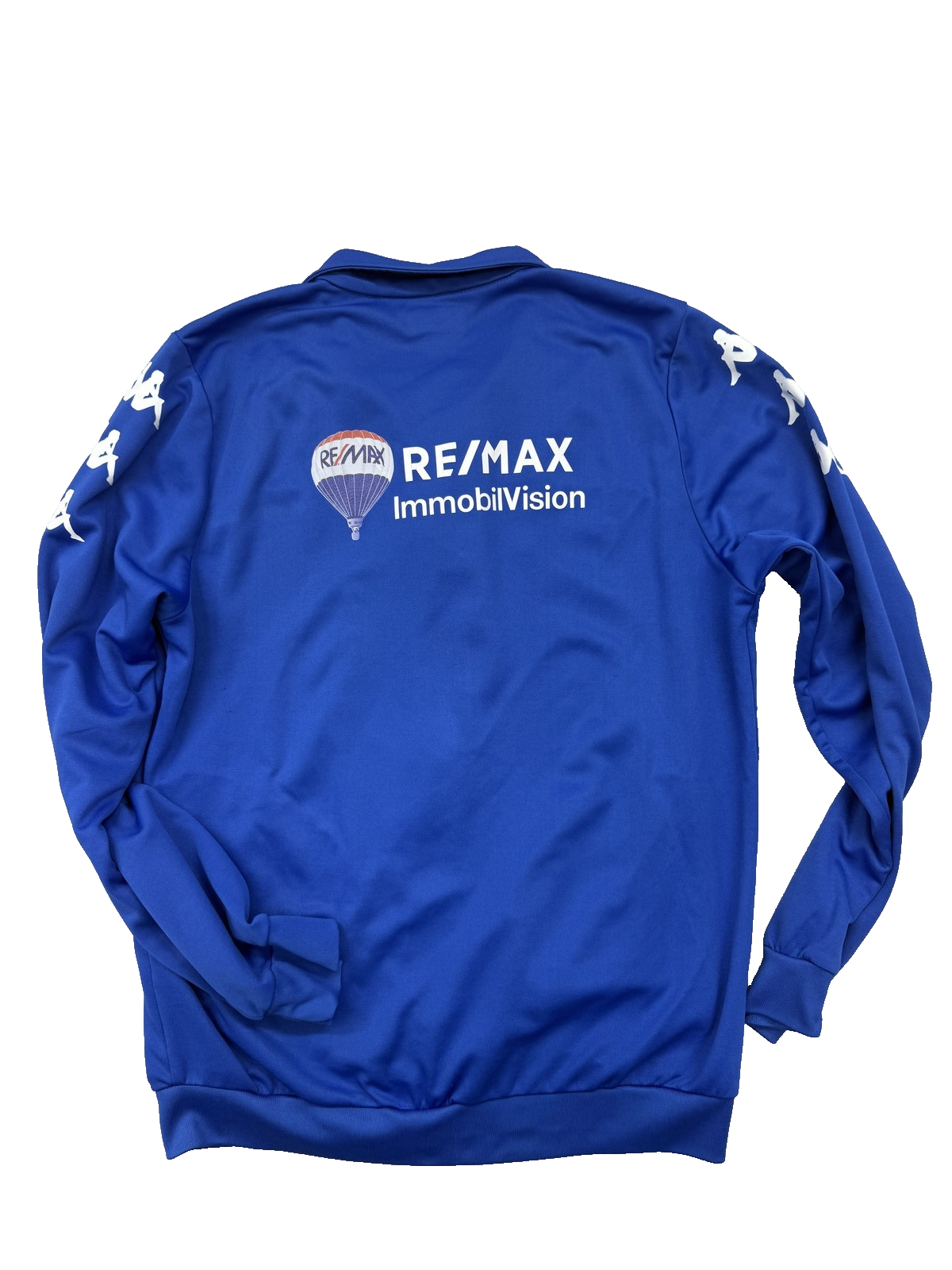 Kappa Men's Blue Track Jacket Med Full Zip Vintage Polyester