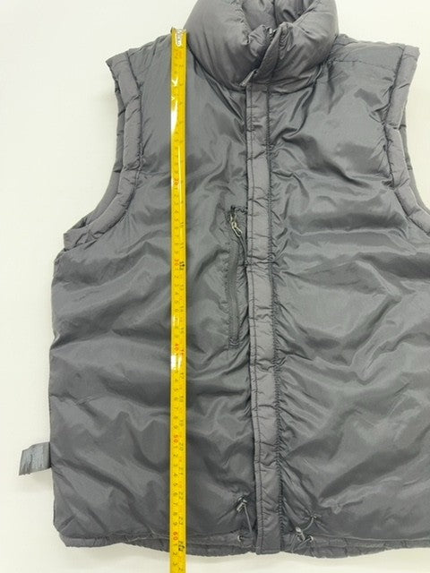 The North Face Men Black Hooded Puffer Vest Size S Regular Condition