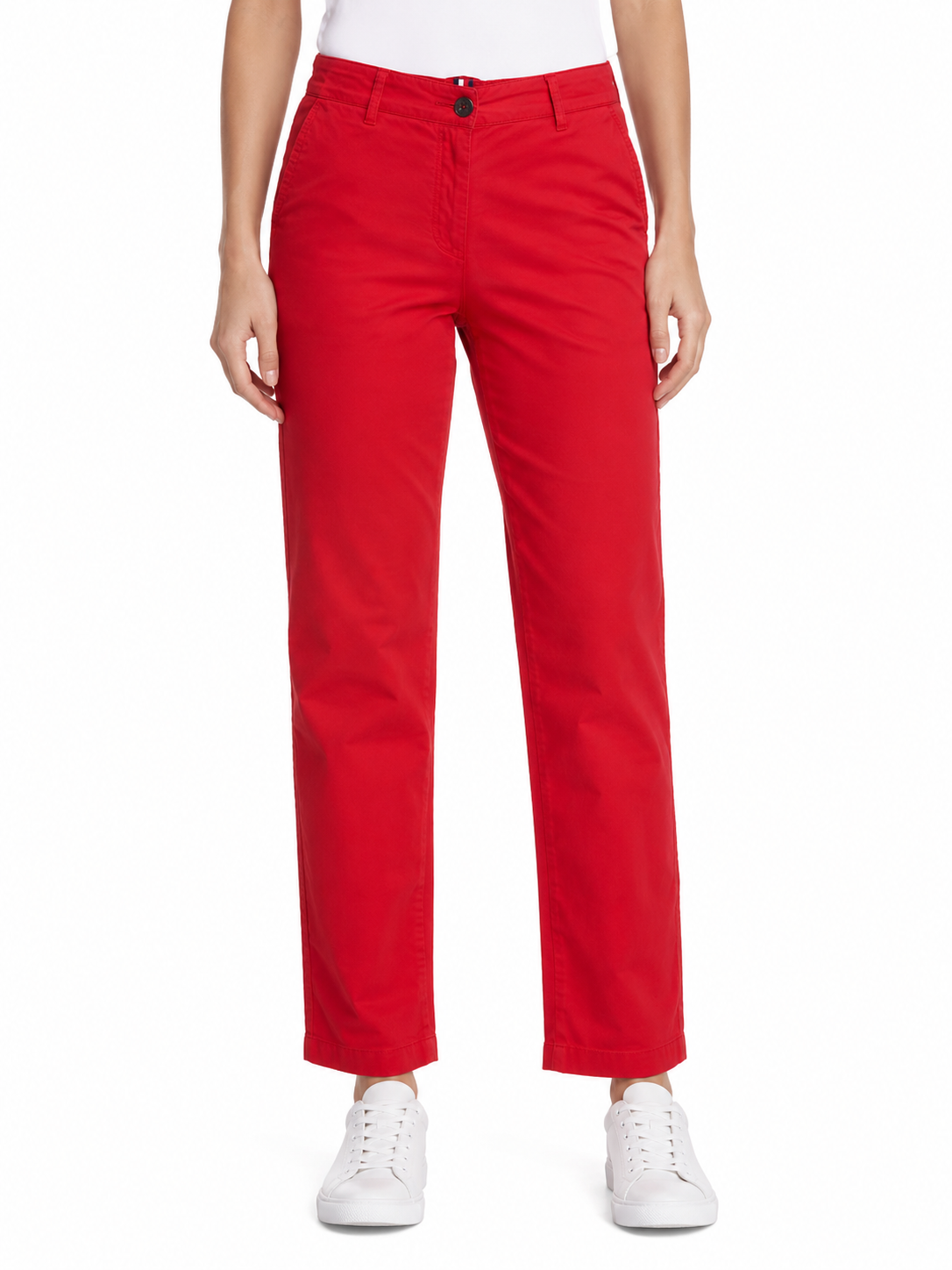 Tommy Hilfiger Women Red Chinos size 6 product image 1