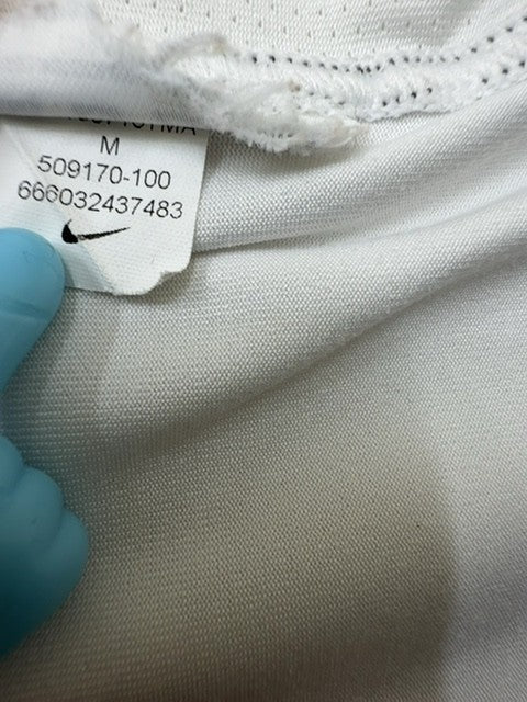 NIKE Men's White Dri-FIT Golf Polo Size M