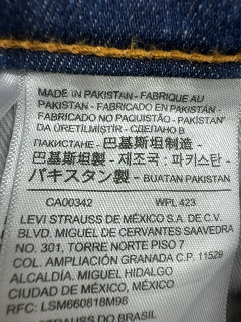 Levi's 512 Men's Blue Slim Taper Jeans W33 L34