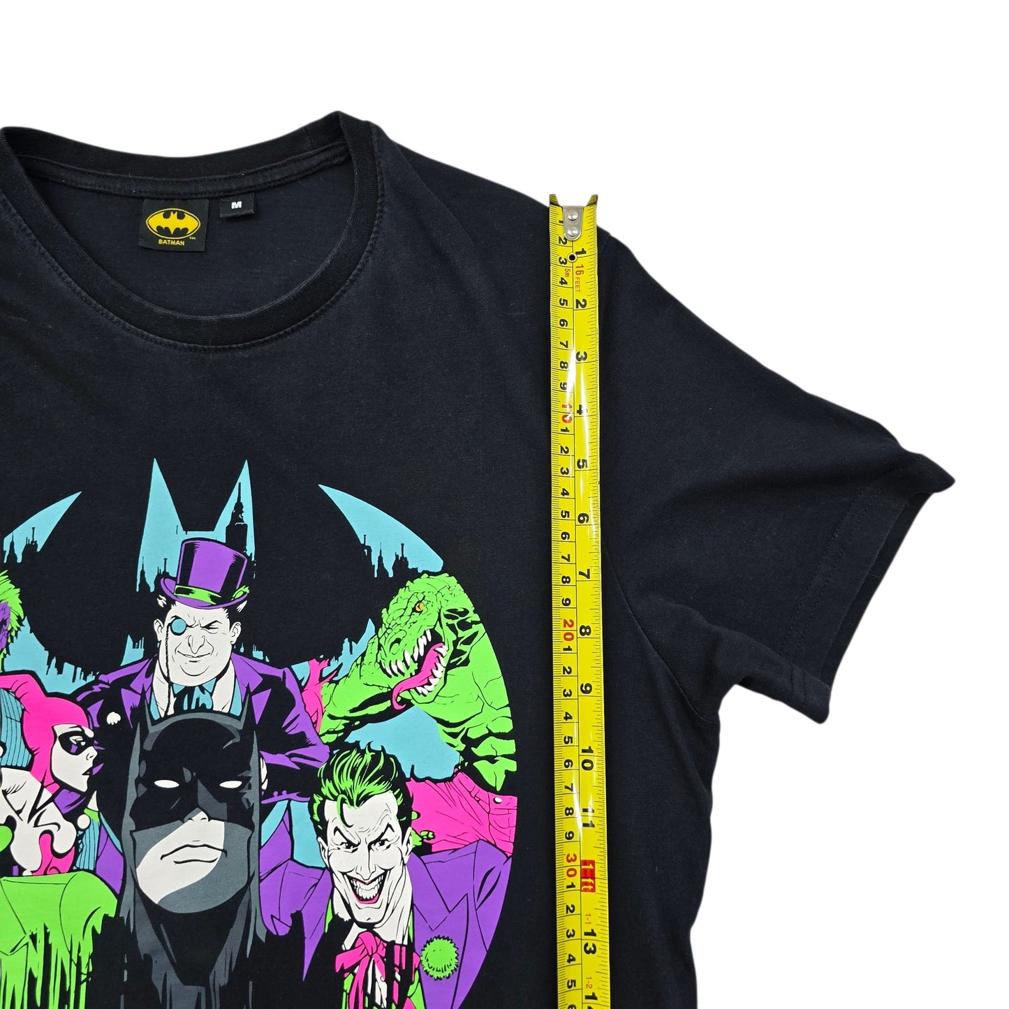 Batman Terranova Men Black T-Shirt size M product image 6