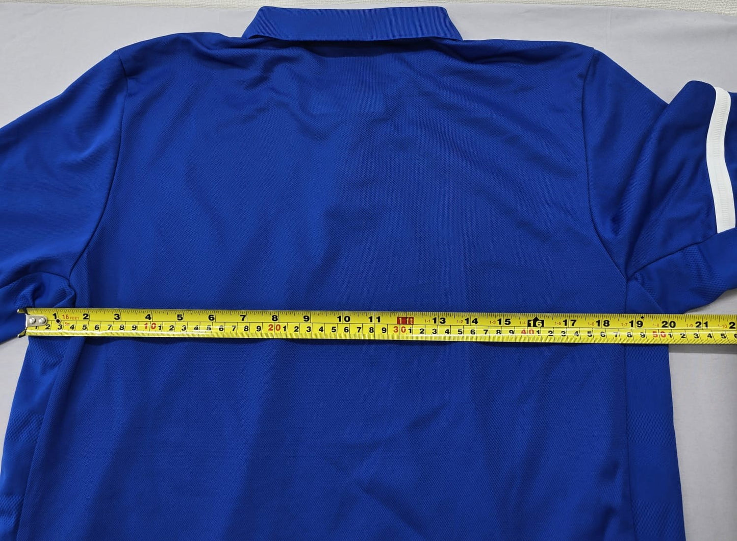 Adidas Women's Blue Aeroready Polo Shirt Size L