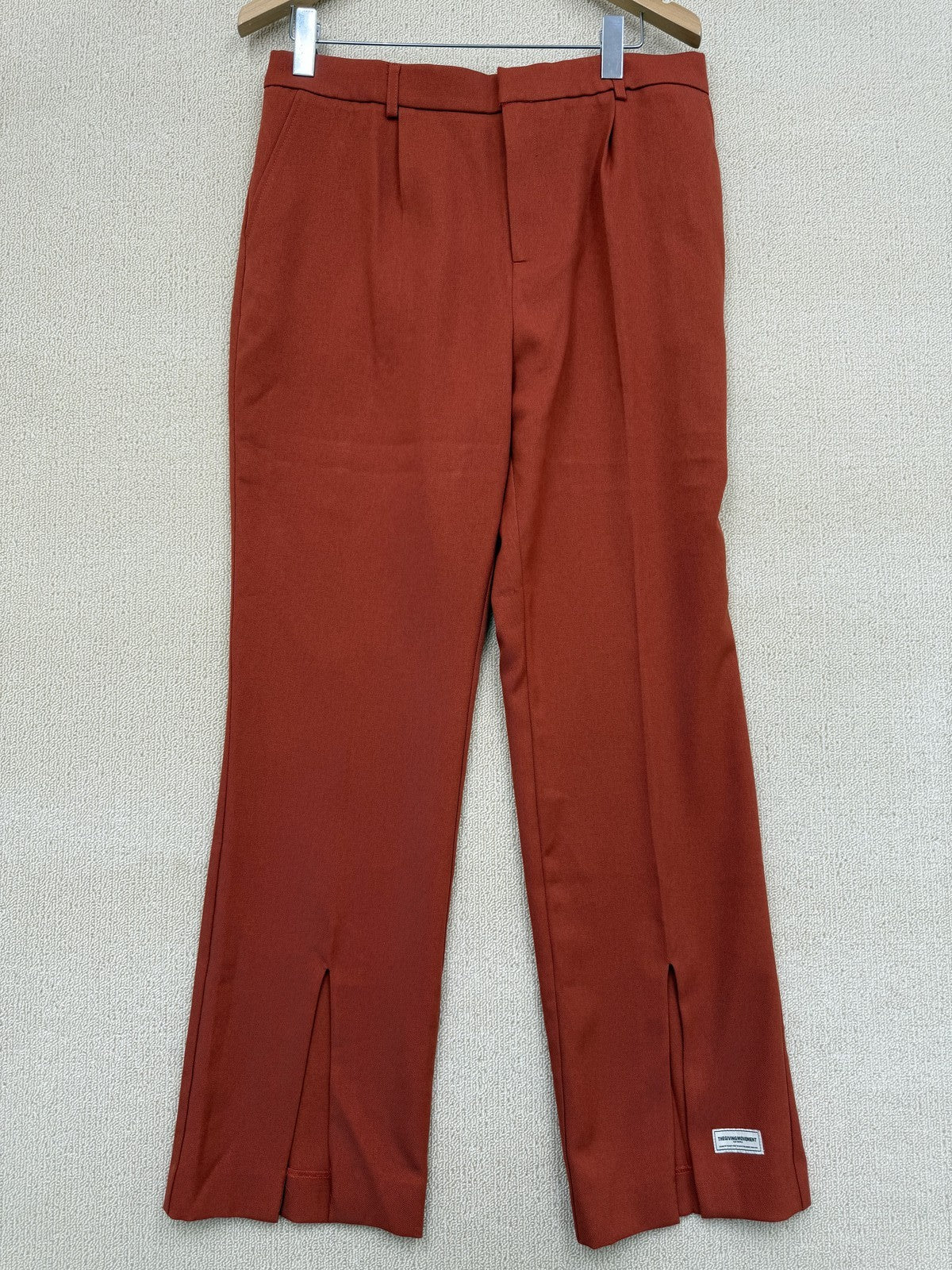 The Giving Movement Rust Wide Leg Pants XXL Organic Cotton Sustainable