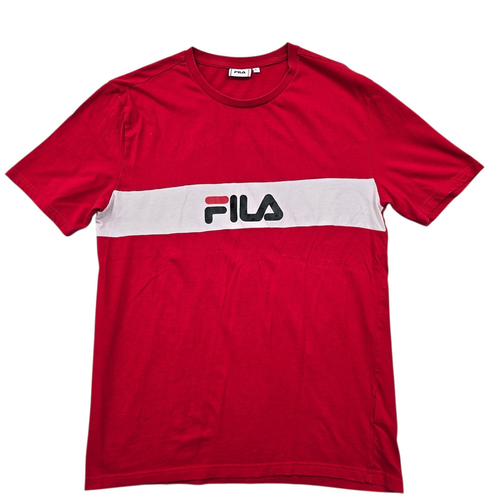 Fila Men Red T-Shirt size L product image 1