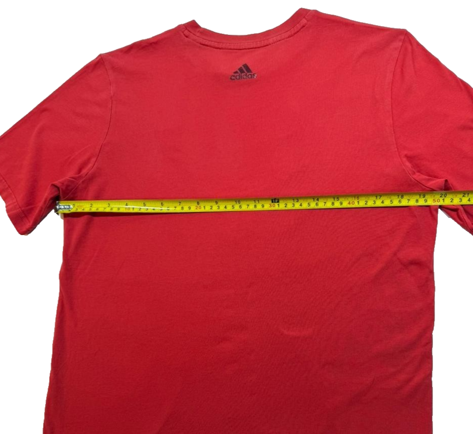 Adidas Teens T-Shirt Red 15-17 Years Hd5971