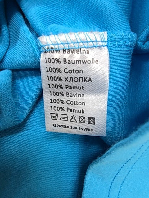 Polo Ralph Lauren Boys Blue Logo Polo Shirt Size M Regular Cotton