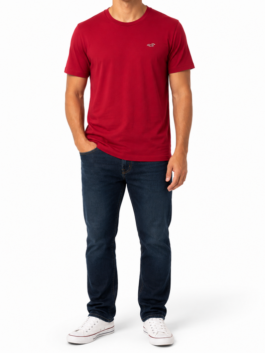 Hollister Men Red T-Shirt size L product image 1