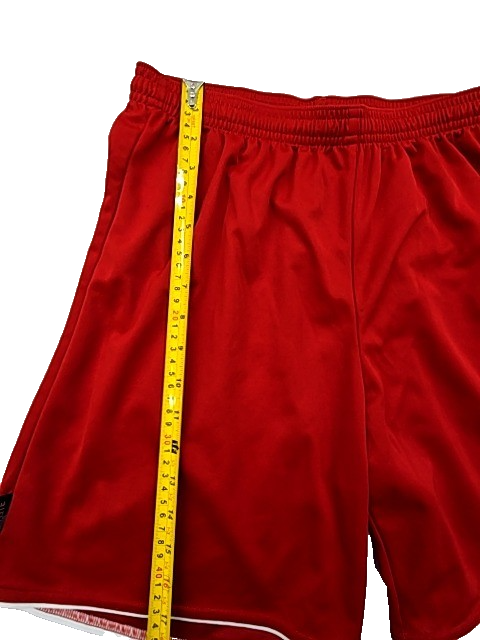 Adidas Men's Red Activewear Shorts Size L 100% Polyester