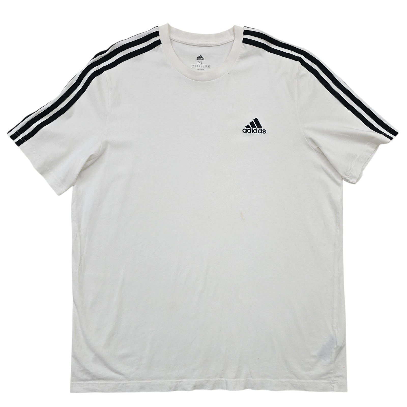 Adidas Men White T-Shirt size XL product image 1