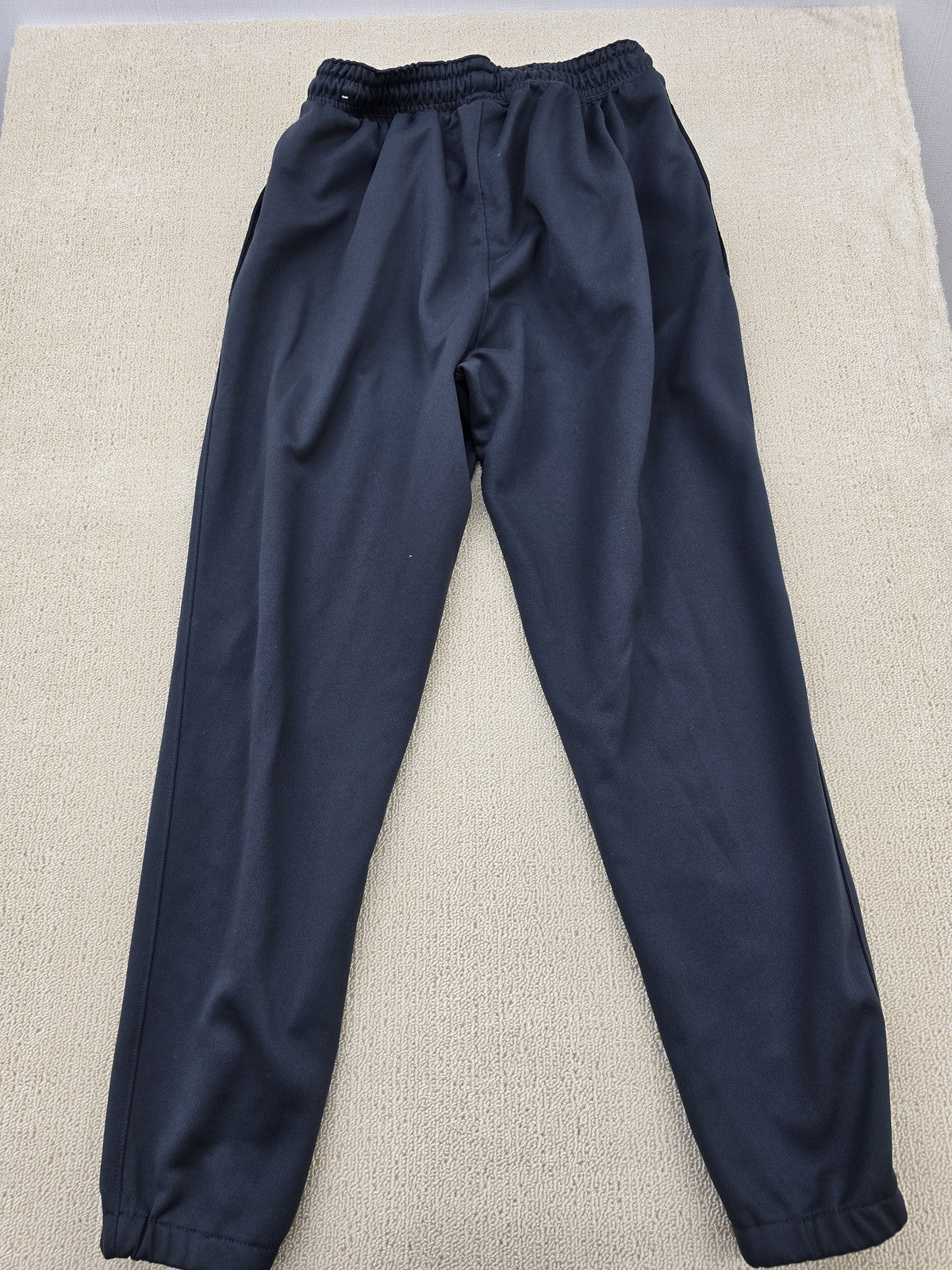 Nike Men's L Tapered Jogger Sweatpants Black Dri-FIT Drawstring