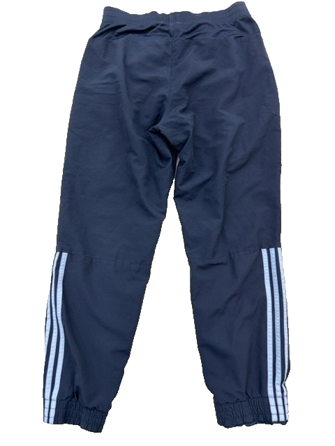 Adidas Originals Men's Navy Track Pants L 3-Stripes Tapered