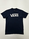 Vans Men's Black T-Shirt – Size M, Brand Department Type Style, Graphic
