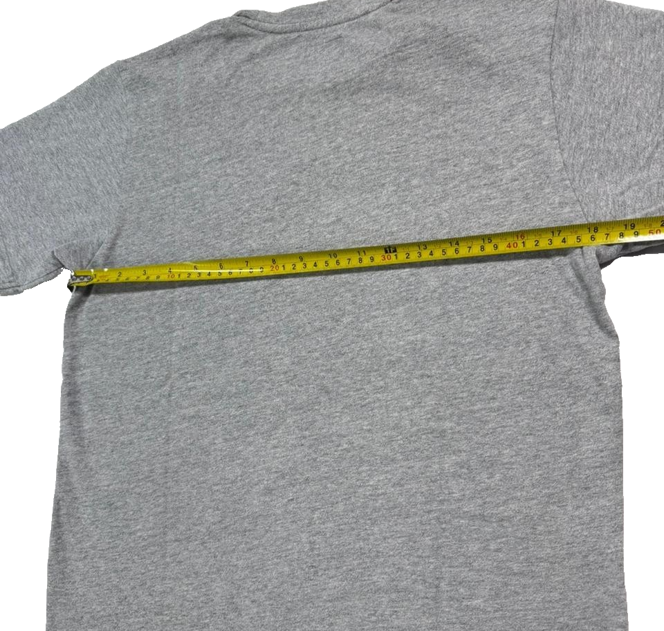 Supreme 100% Cotton Men's T-Shirt, Gray, Size Small