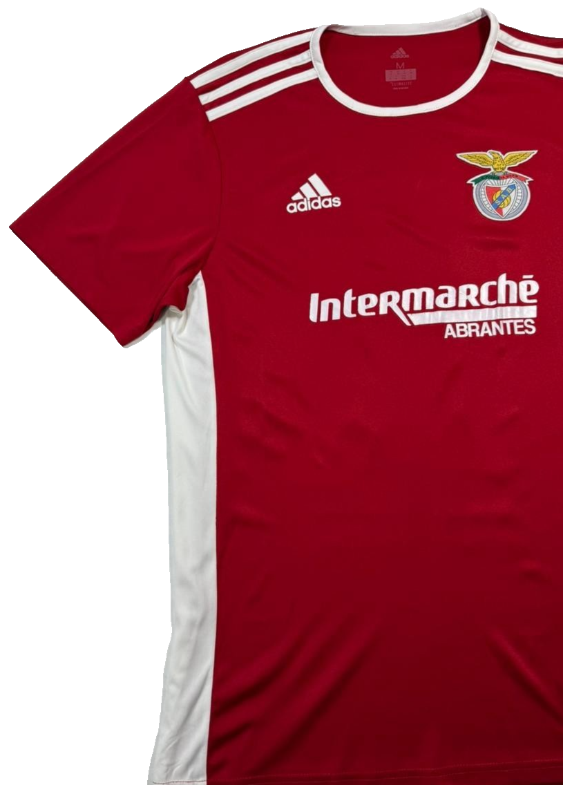 Adidas Sl Benfica Boys' Football Shirt Jersey In Red - Size M