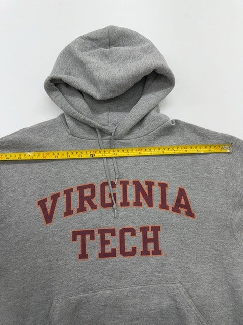 RUSSELL ATHLETIC Boys Heather Gray Hoodie VT Logo Size S Used