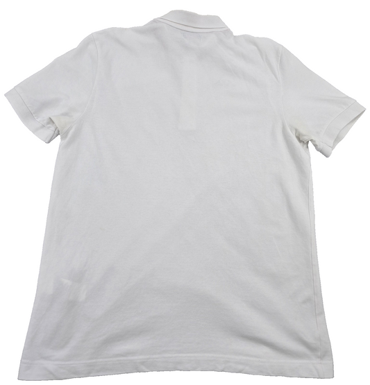 Kappa Men's White Polo Shirt – Size L, Short Sleeve, Cotton – Ref CC693