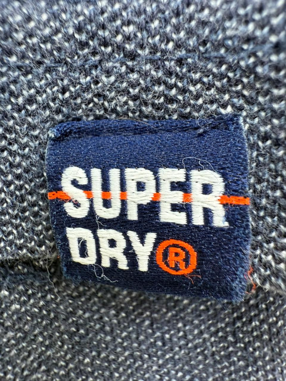 Superdry Men's Navy Short Sleeve Polo Shirt Size M M1100094A