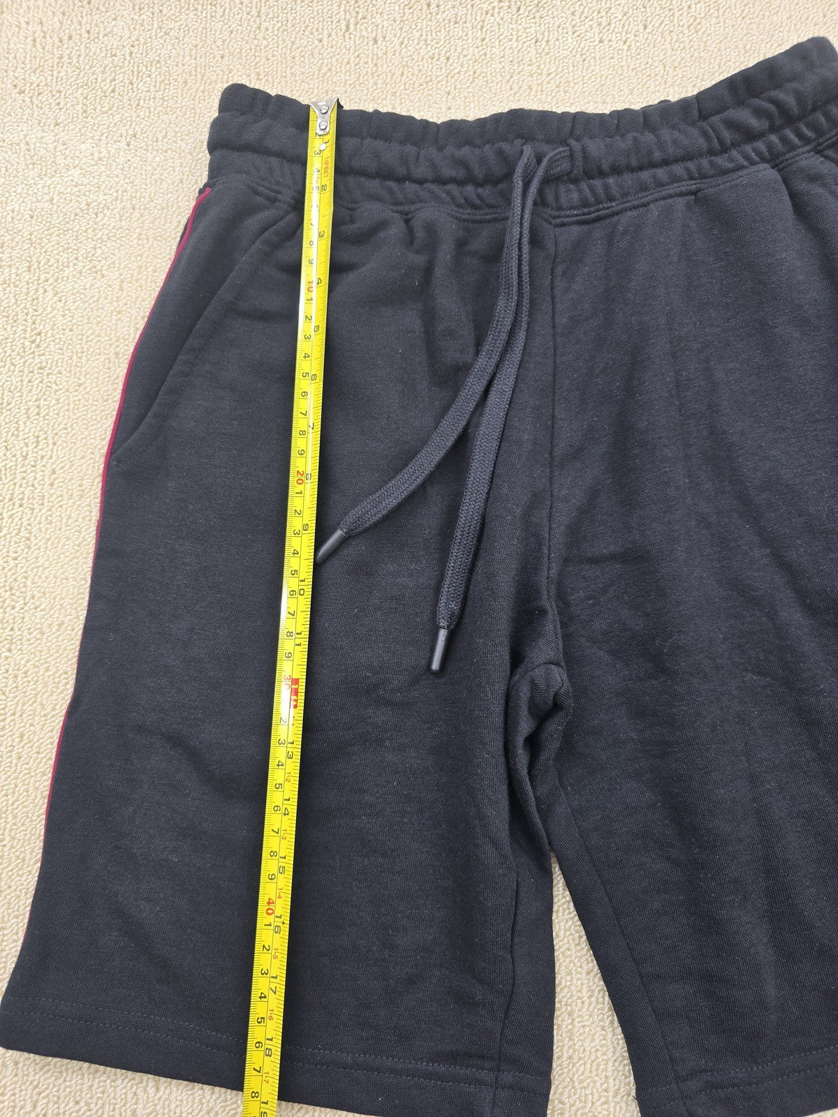 Kenneth Cole Men's Black Shorts Size S Drawstring