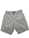 Tommy Hilfiger Men's Khaki Cotton Twill Shorts 28 Waist Flat Front