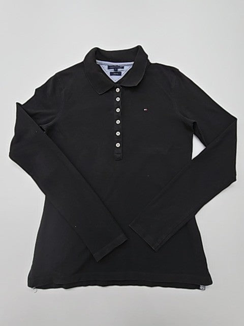 Tommy Hilfiger Men Black Polo Shirt size S product image 1