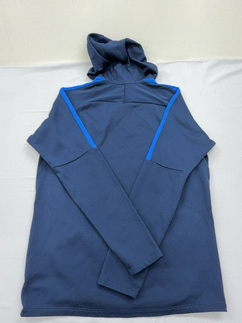 Nike Men's Dri-FIT Blue Pullover Hoodie Size M Training