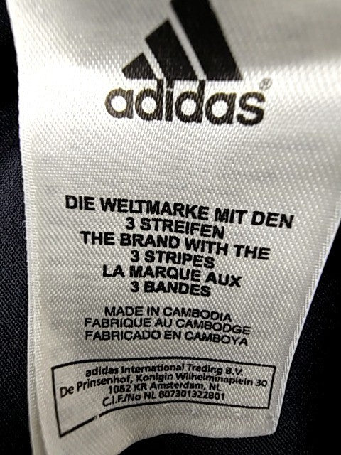 Adidas Men's XL Black Training T-Shirt AeroReady 3 Stripes Crewneck